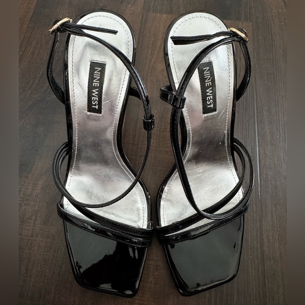 Nine West strappy heels